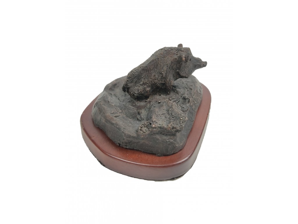 Bronce jabalí baña