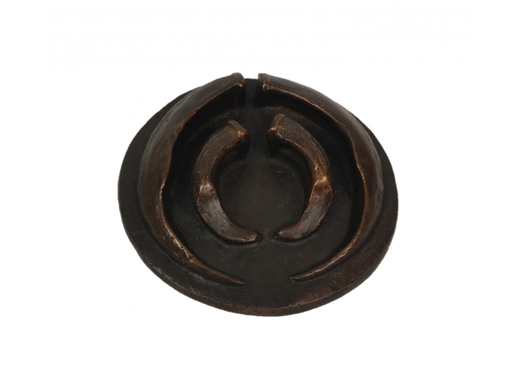 Bronce pisapapeles grande tablilla del artista Lucio Relaño