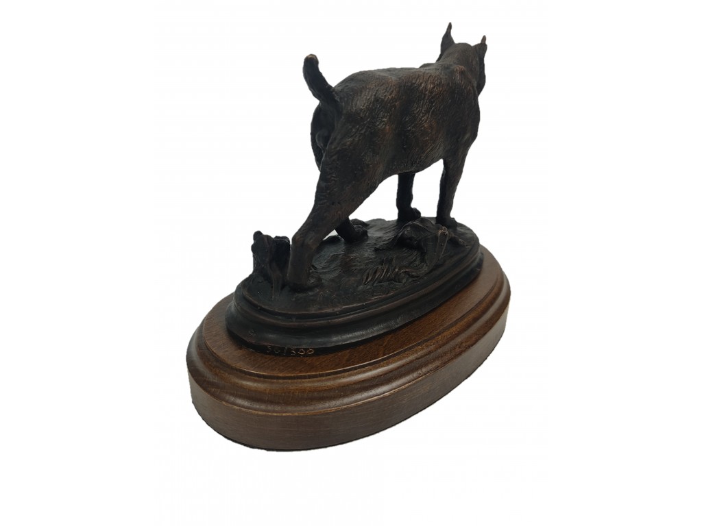 Bronce de Lince en Serbal de los Cazadores