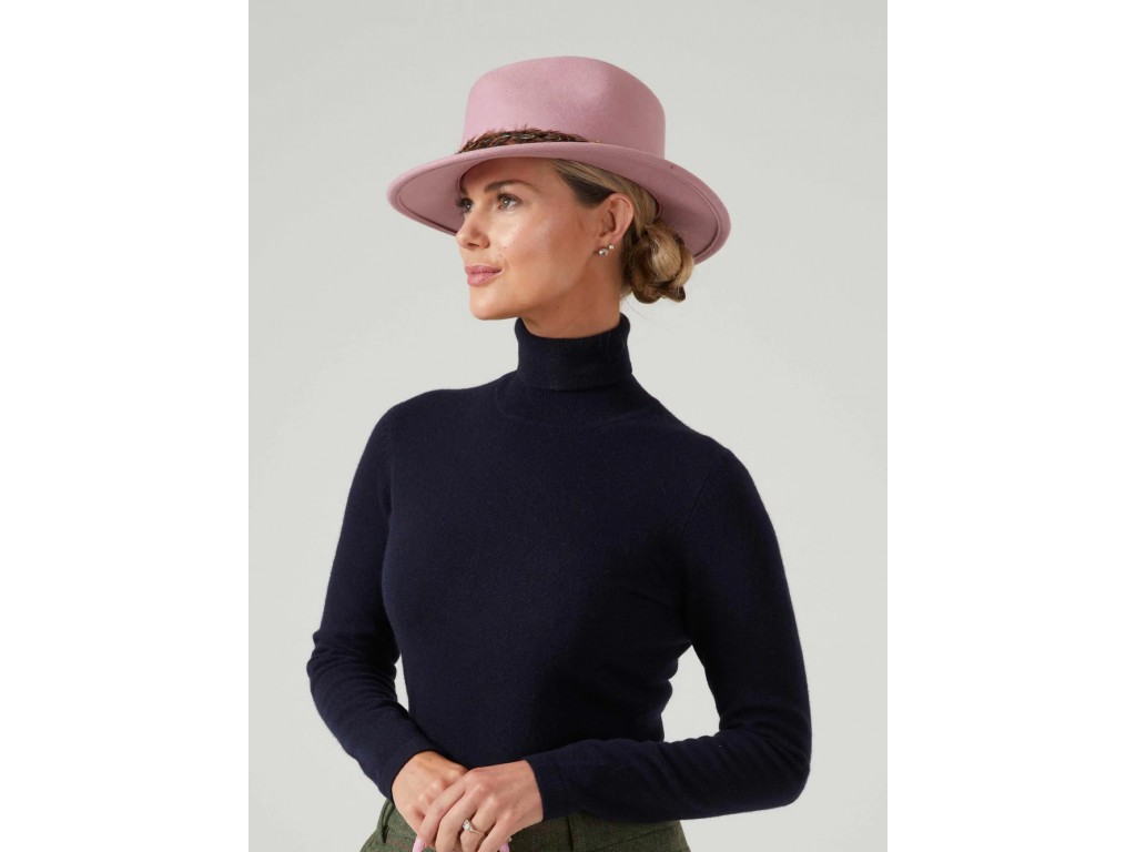 Sombrero lana Alan Paine rosa